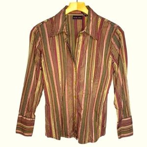 NEW YORK & COMPANY Stretch Top WOMEN'S SIZE MEDIUM in PERFECT CONDITION